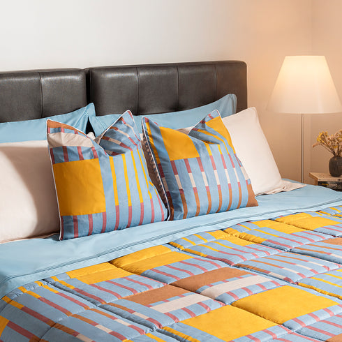 COMPLETO LETTO IN RASO GEMMA